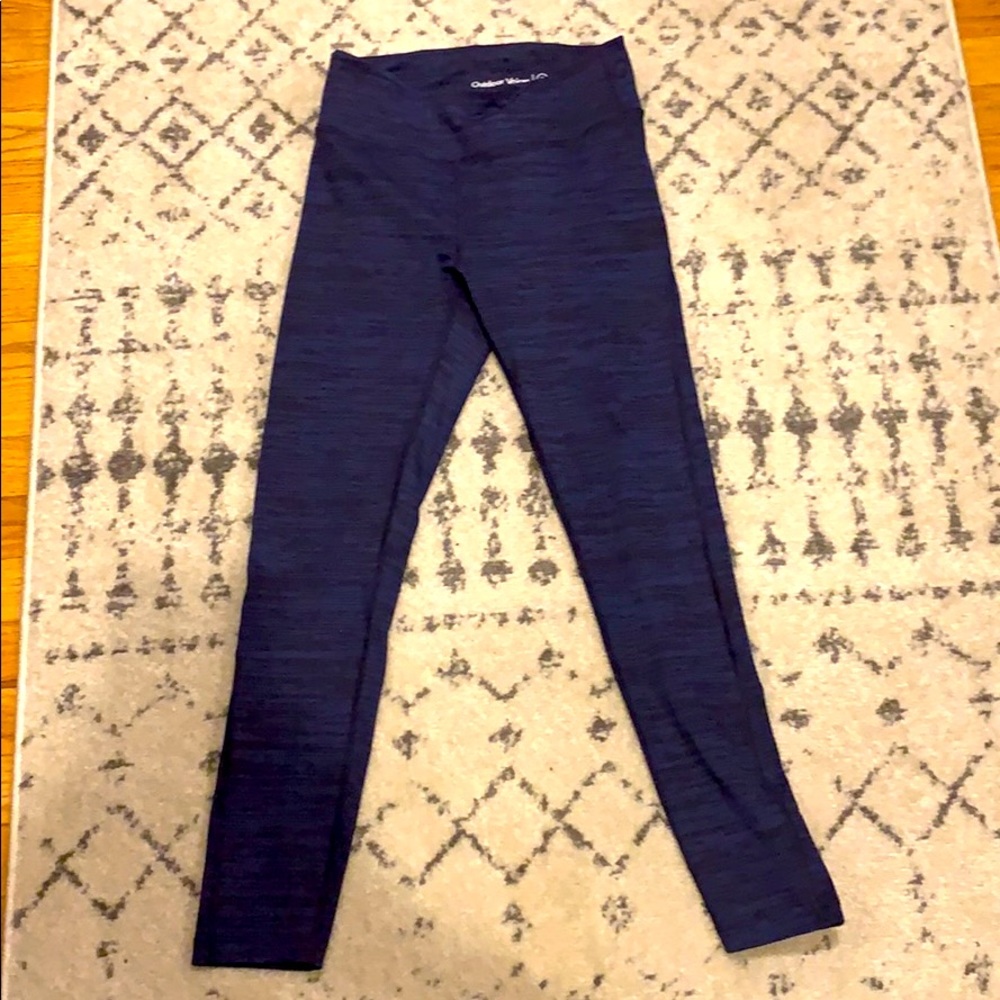 Outdoor Voices Tech Sweat 7/8 leggings in Baltic